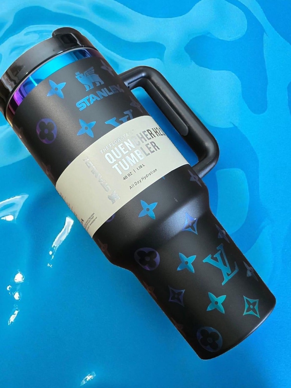 Stanley LV Black and multicolored Tumbler